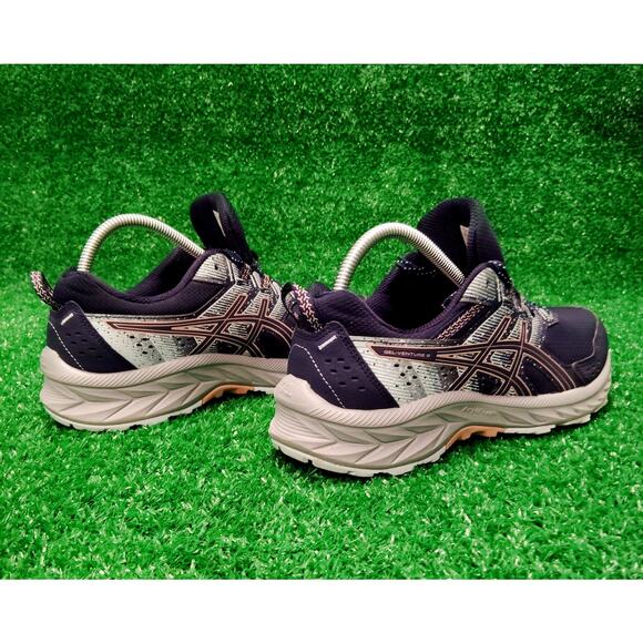 Asics Gel-Venture Running Sneaker Womens Size 9.5 Navy Athletic Walking 1012B313 - Picture 4 of 6